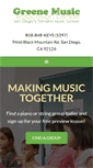 Mobile Screenshot of greenemusiceducation.com